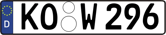 KO-W296