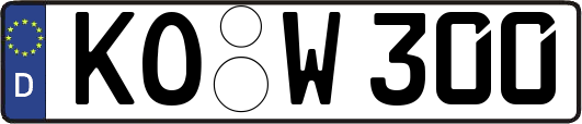 KO-W300