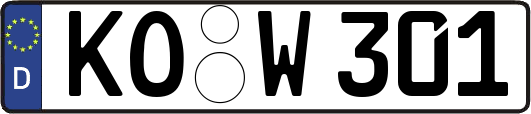 KO-W301