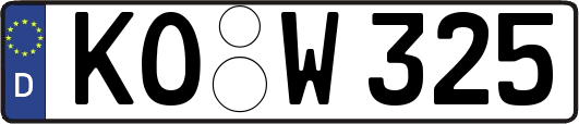 KO-W325