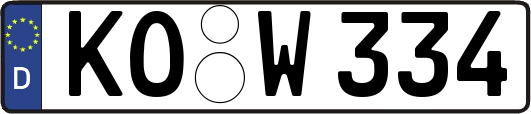 KO-W334
