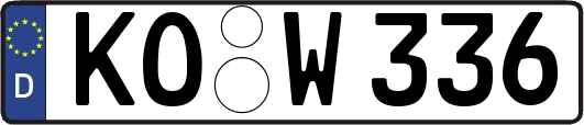 KO-W336