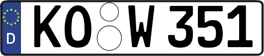 KO-W351