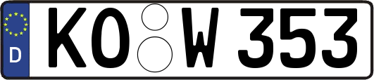 KO-W353