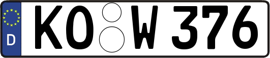 KO-W376