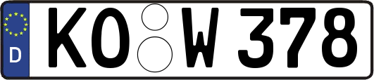 KO-W378