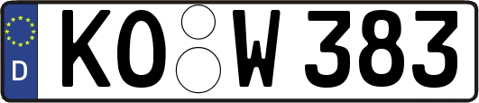 KO-W383