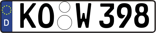 KO-W398