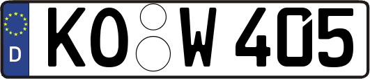 KO-W405
