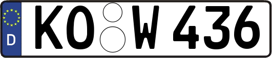 KO-W436