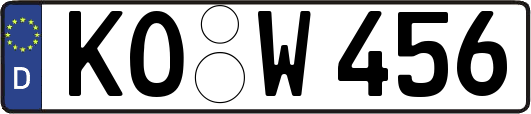 KO-W456