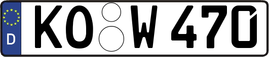 KO-W470