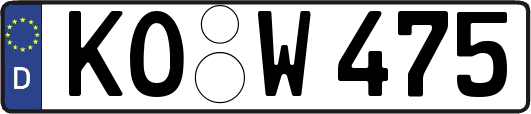 KO-W475