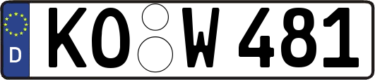 KO-W481