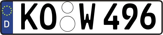 KO-W496