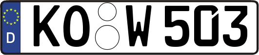 KO-W503