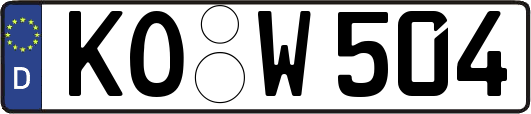 KO-W504