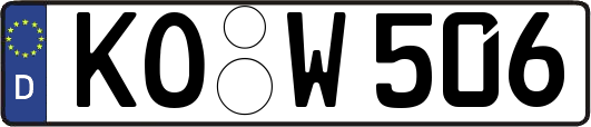 KO-W506