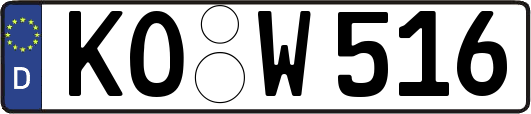 KO-W516