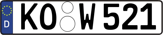 KO-W521