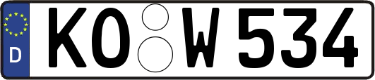 KO-W534