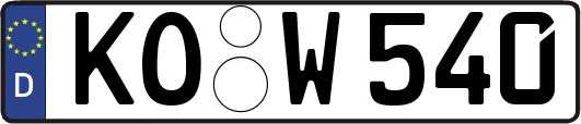 KO-W540