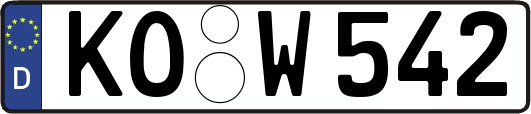 KO-W542