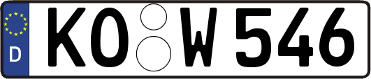 KO-W546