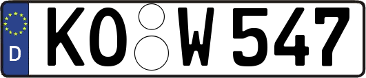 KO-W547