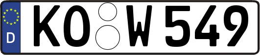 KO-W549