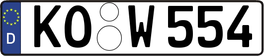KO-W554