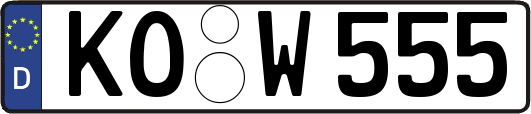 KO-W555