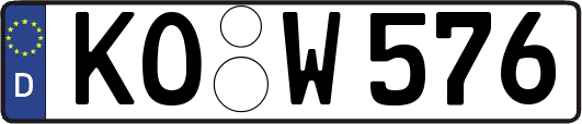 KO-W576