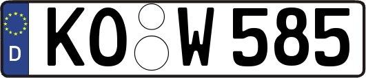KO-W585