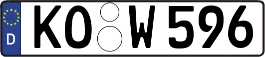 KO-W596