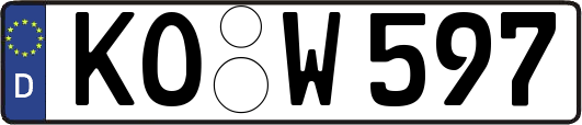 KO-W597