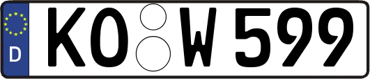 KO-W599