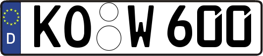 KO-W600