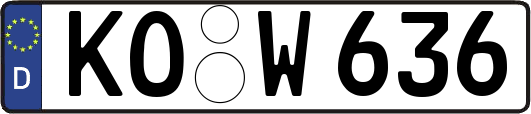 KO-W636