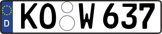 KO-W637
