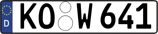 KO-W641