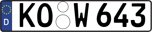 KO-W643
