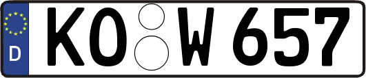 KO-W657