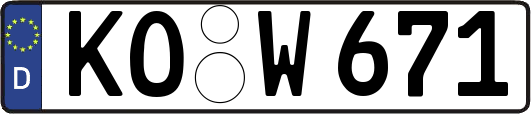 KO-W671