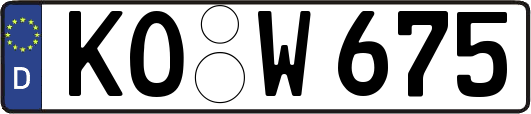 KO-W675