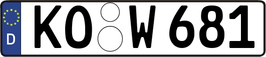 KO-W681