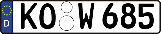 KO-W685