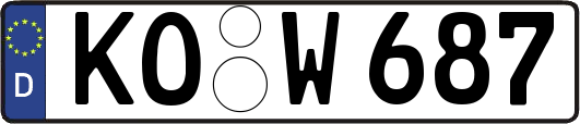 KO-W687