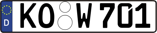 KO-W701