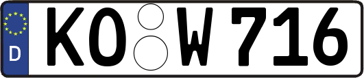 KO-W716